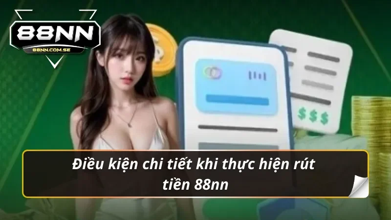 Điều kiện chi tiết khi thực hiện rút tiền 88nn